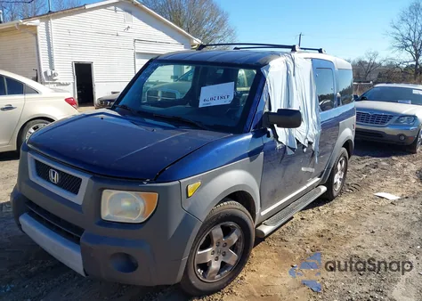 2003 Honda Element Ex from USA, damaged, VIN 5J6YH28583L022476